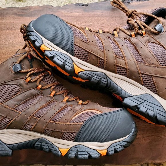 Merrell Moab Vertex Mid WP CT Waterproof Composite Toe Work Boots - Picture 4 of 5